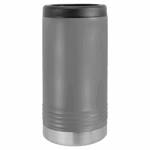Dark Gray | Polar Camel | Slim Beverage holder with vacuum insulation