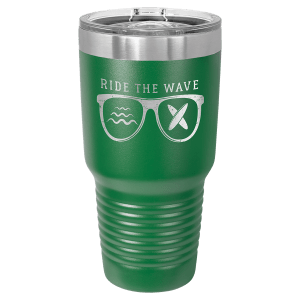 Green | Polar Camel 30oz. | Tumbler with stainless steel ringneck and slider lid