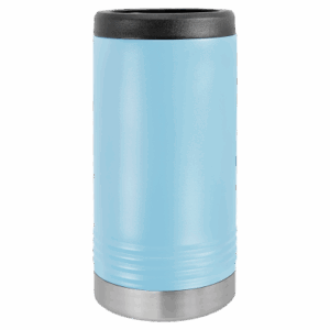Light Blue | Polar Camel | Slim Beverage holder with vacuum insulation