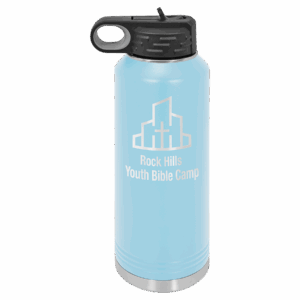 Baby Blue | Polar Camel 40oz. | Insulated Water Bottle with closable sip-top lid