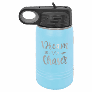 Light Blue | Polar Camel 12oz. | Insulated Water Bottle with closable sip-top lid