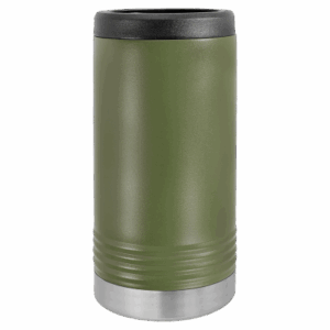 Olive Green | Polar Camel | Slim Beverage holder with vacuum insulation