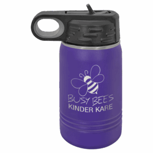 Purple | Polar Camel 12oz. | Insulated Water Bottle with closable sip-top lid