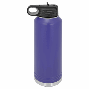 Purple | Polar Camel 40oz. | Insulated Water Bottle with closable sip-top lid