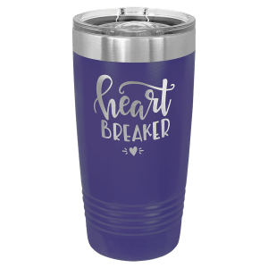 Purple | Polar Camel 20oz. | Stainless Steel Ringneck Tumbler w/slider Lid
