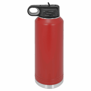 Red | Polar Camel 40oz. | Insulated Water Bottle with closable sip-top lid