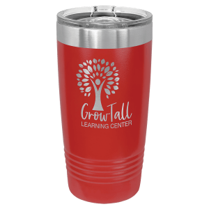 Red | Polar Camel 20oz. | Stainless Steel Ringneck Tumbler w/slider Lid