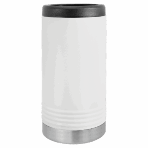 White | Polar Camel | Slim Beverage holder with vacuum insulation