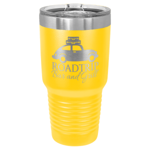 Yellow | Polar Camel 30oz. | Yellow with Stainless Steel Ringneck Tumbler w/slider Lid