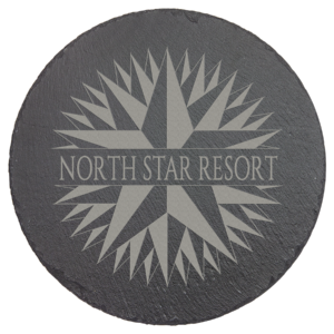 Sign | Round Slate Decor with Foam Pads