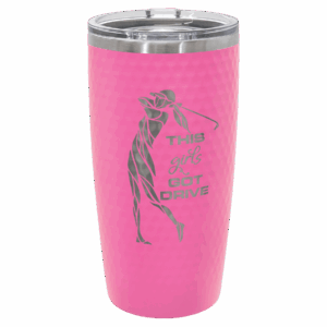 Sports | Golf - Pink | Polar Camel 20oz. | Tumbler with stainless steel ringneck