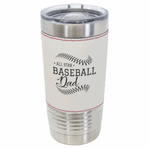 Sports | Baseball | Polar Camel 20oz. | Tumbler with stainless steel ringneck