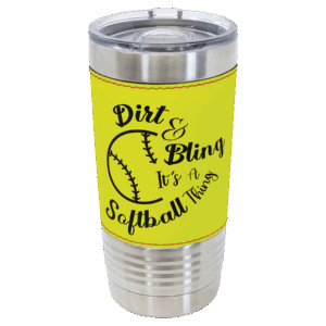 Sports | Softball | Polar Camel 20oz. | Tumbler with stainless steel ringneck
